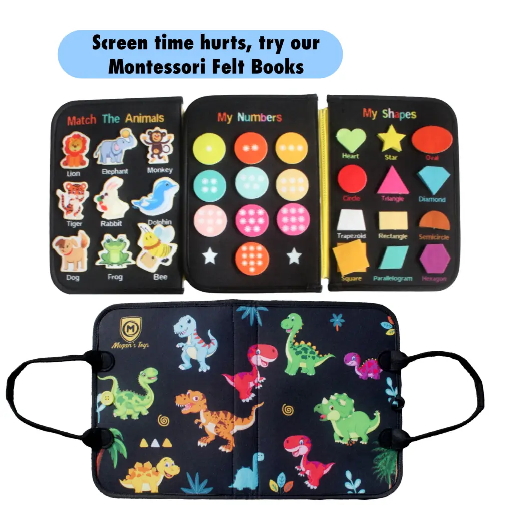 Montessori Wooden Dominoes for Toddlers