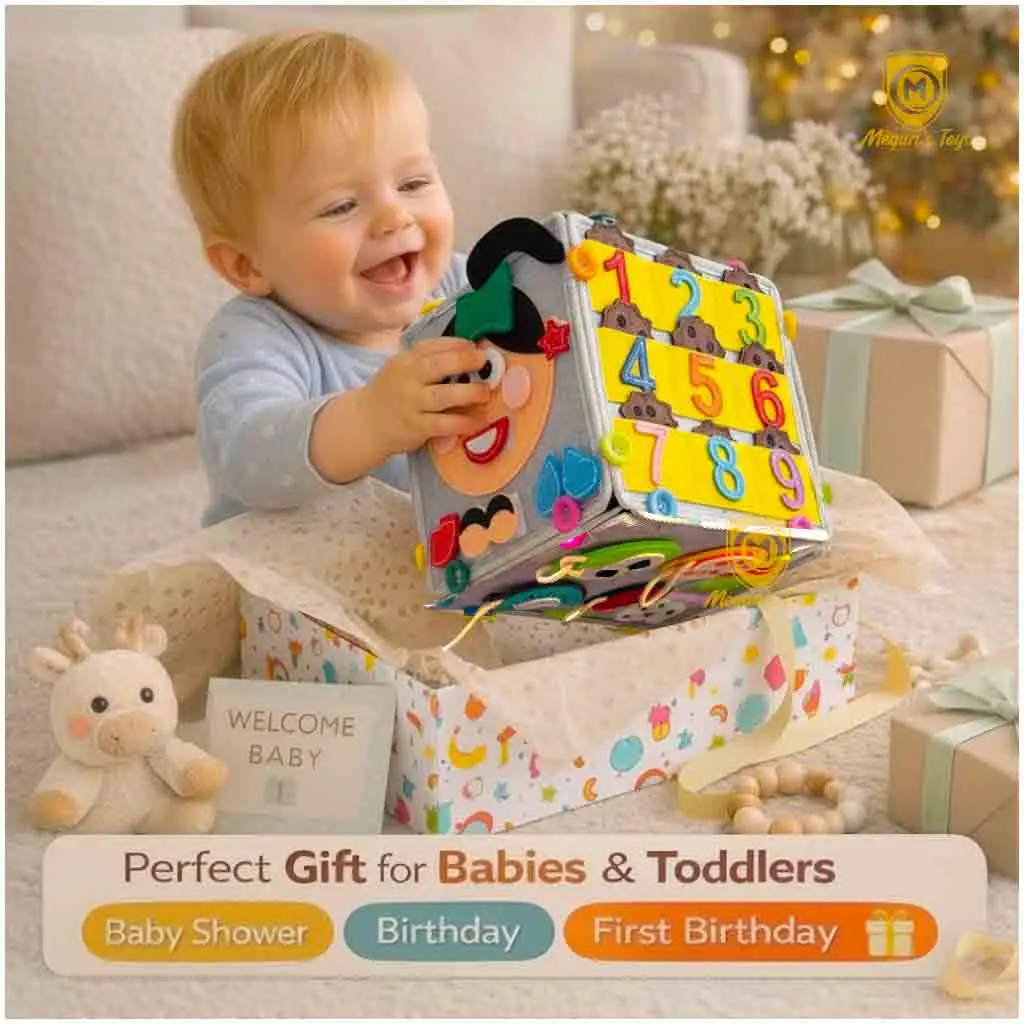 Quiet book cube MegansToys